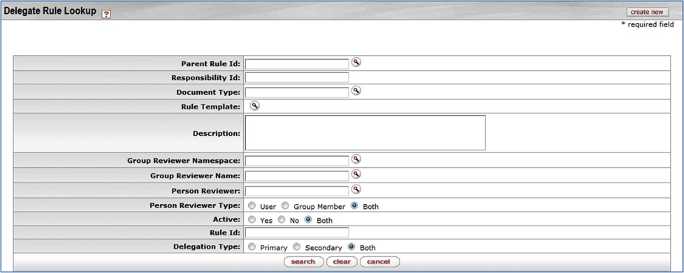 Delegation Lookup