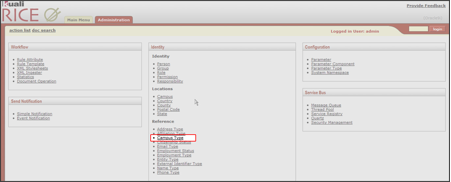 Identity Channel: Campus Type Link