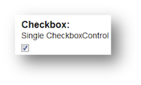 Checkbox Control