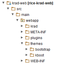 KRAD Web Structure