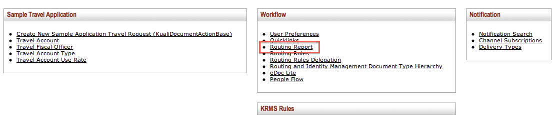 Workflow Channel: Routing report