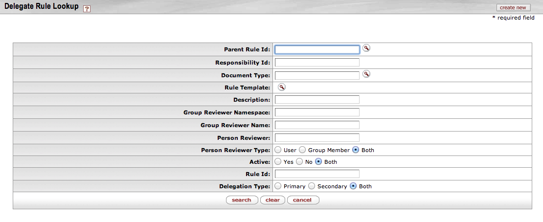 Delegation Lookup