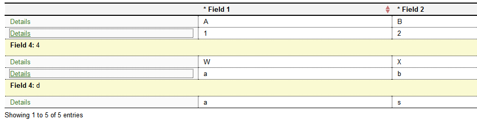 Row Details